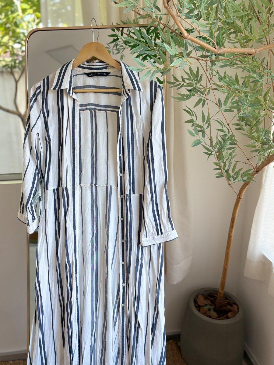 01.18 vestido camisero a rayas Zara.JPG