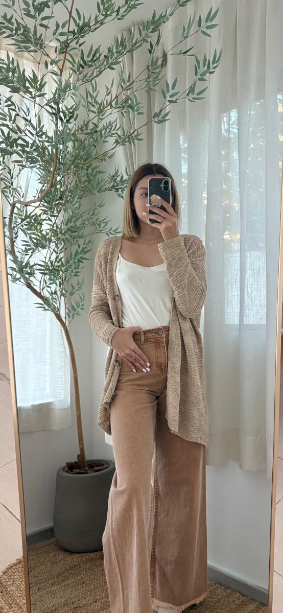 01.30 Jeans marrón claro Maria La Paz .JPG