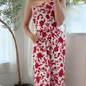 01.54 enterizo estampado rojo women secret .JPG