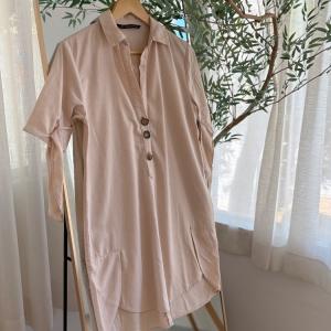 01.72 camisa vestido coral Zara  .jpeg