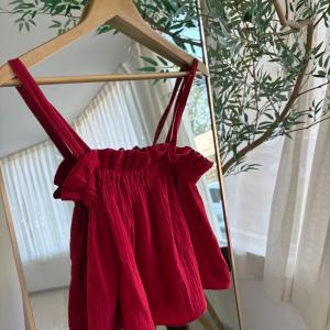 01.82 camisilla corta holgada rojo maria La Paz .JPG